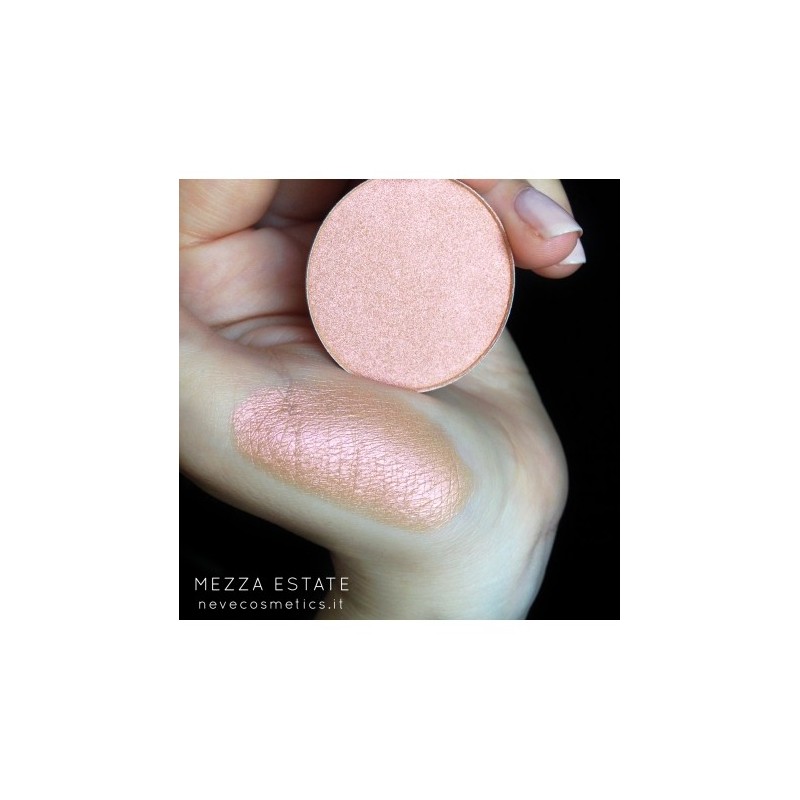 Neve Cosmetics  Ombretto Duochrome Ocra Rosa - Mezza Estate  Ombretti