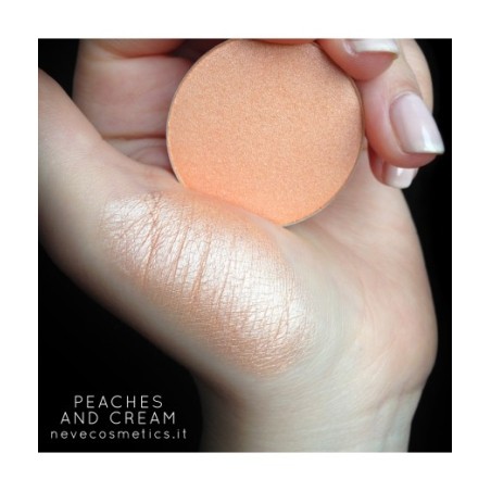 Eyeshadow Pink Peach - Peaches & Cream Neve Cosmetics Eyeshadows  Available on Yumibio.com