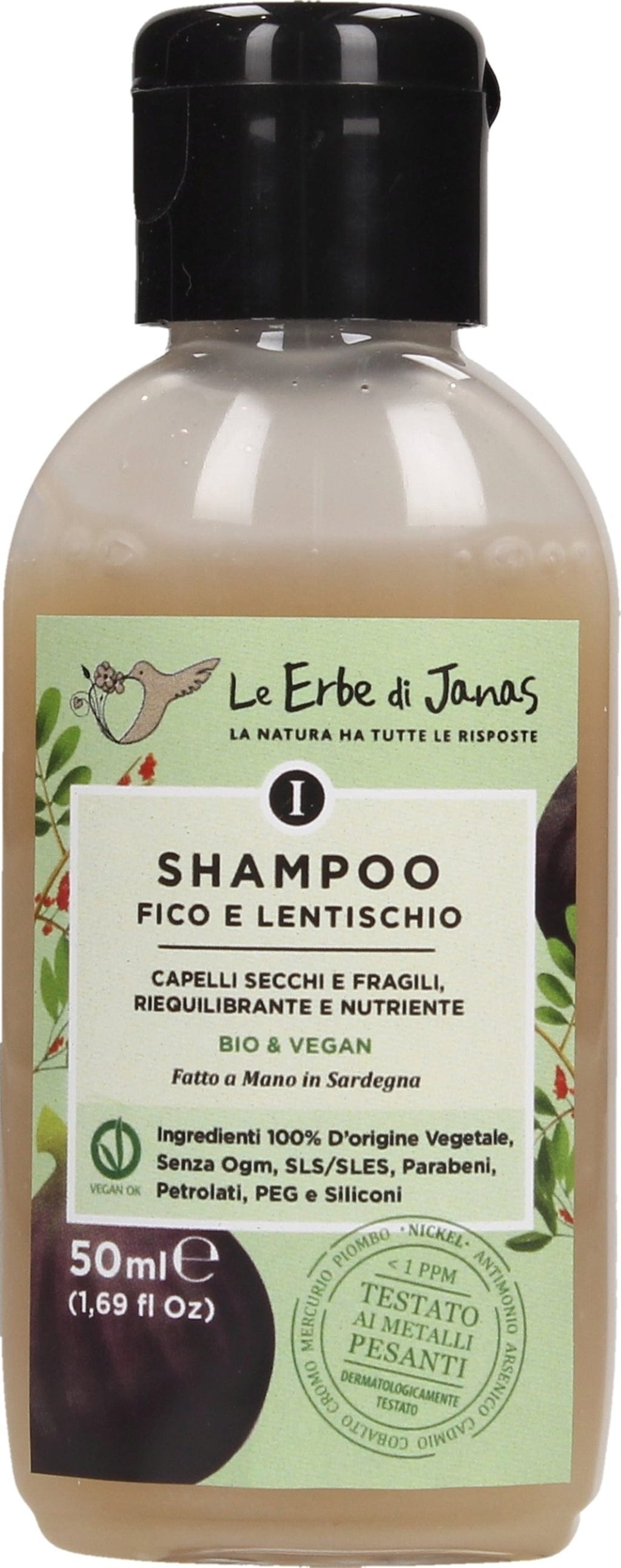 Shampoo Capelli Secchi Fico & Lentischio