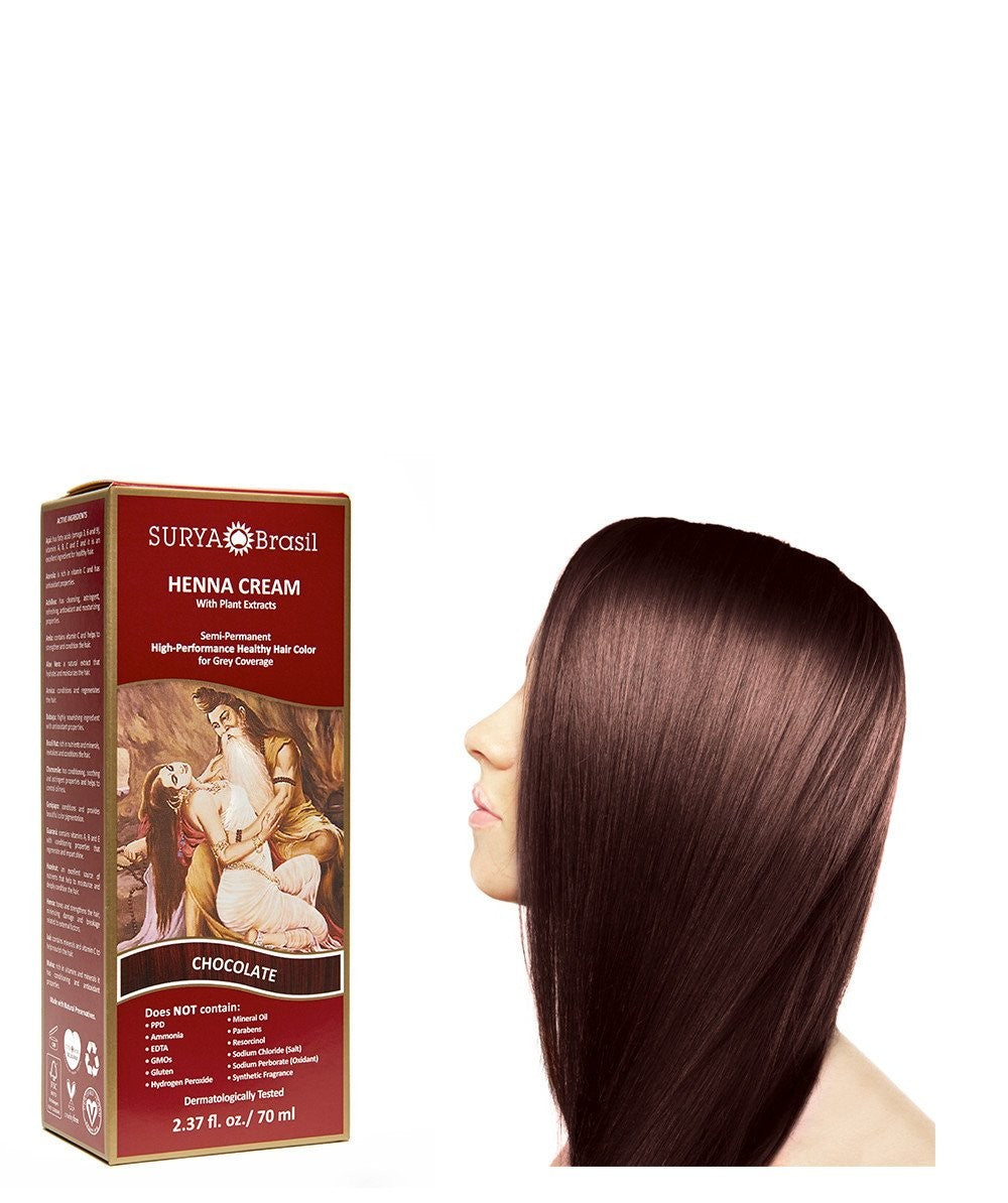 Tinta Vegetale in Crema - Hennè Cioccolato