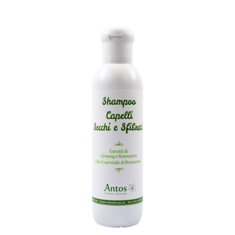 Shampoo Naturale per Capelli Secchi e Sfibrati