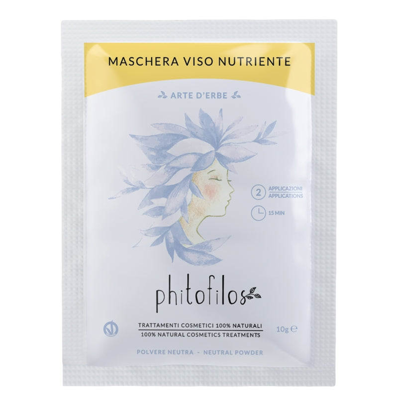 Poudre de masque facial nourrissante