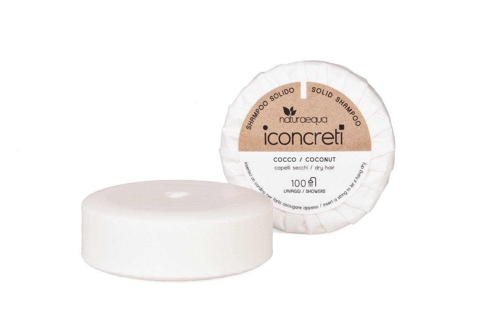 Shampoo Solido Cocco - Capelli Secchi e Trattati