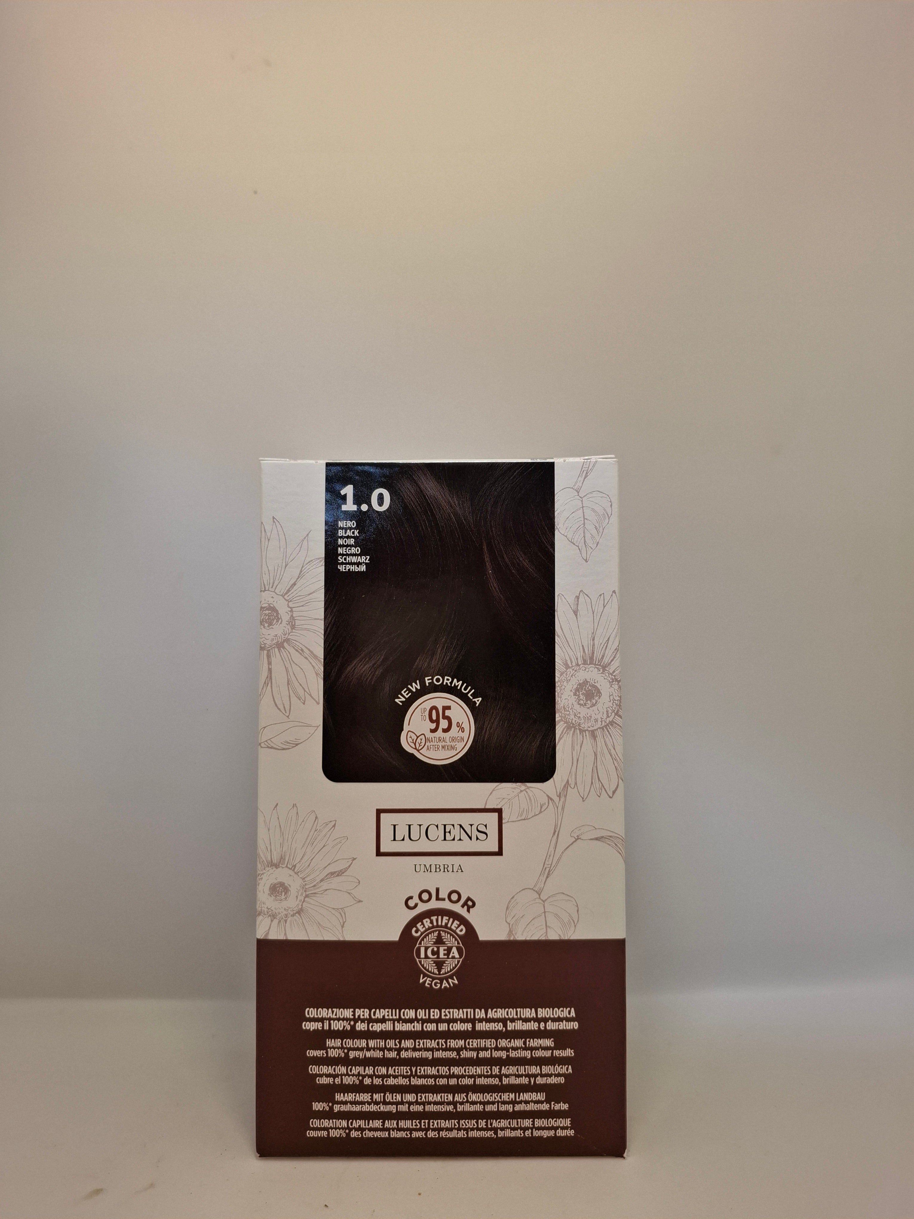 Tinta sans Ammoniaque 1.00 - Noir – Coloration naturelle pour cheveux avec des ingrédients biologiques