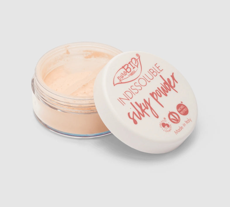 Cipria Indissolubile Silky Powder - 02 Rosa Pesca