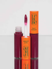 2-in-1 Lip Oil Colorato + Balsamo Labbra Wine