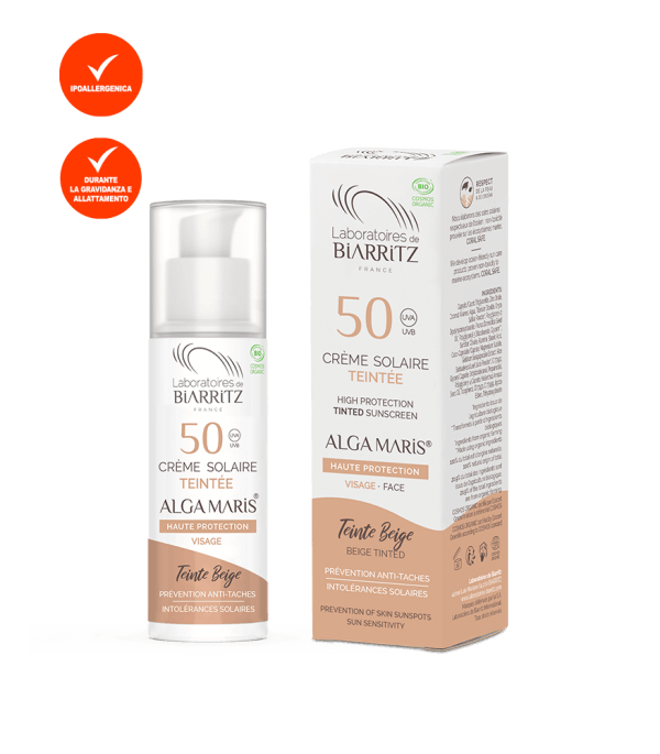 Tinted Sunscreen for Face SPF 50 - Beige