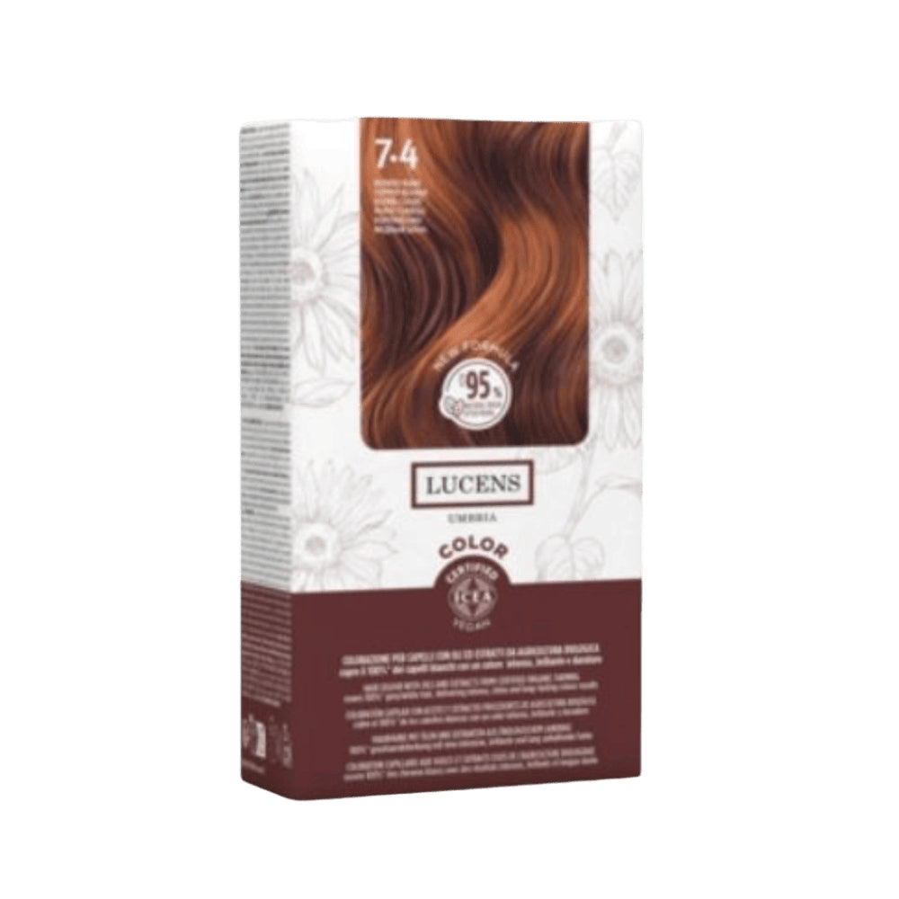 Ammonia-Free Dye 7.40 – Copper Colour for Coloured Hair Nickel Tested
