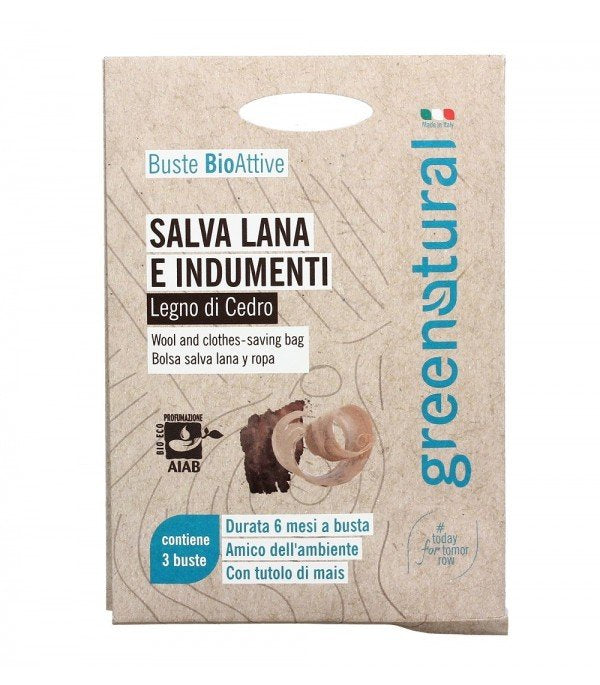Salva Lana e Indumenti - "Legno di Cedro" - 3 Buste
