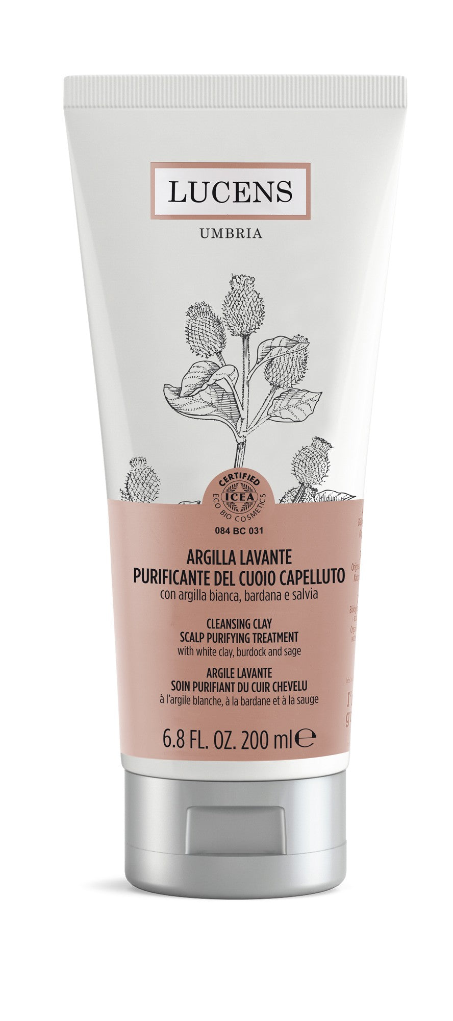 Argilla Lavante e Purificante per Cuoio Capelluto