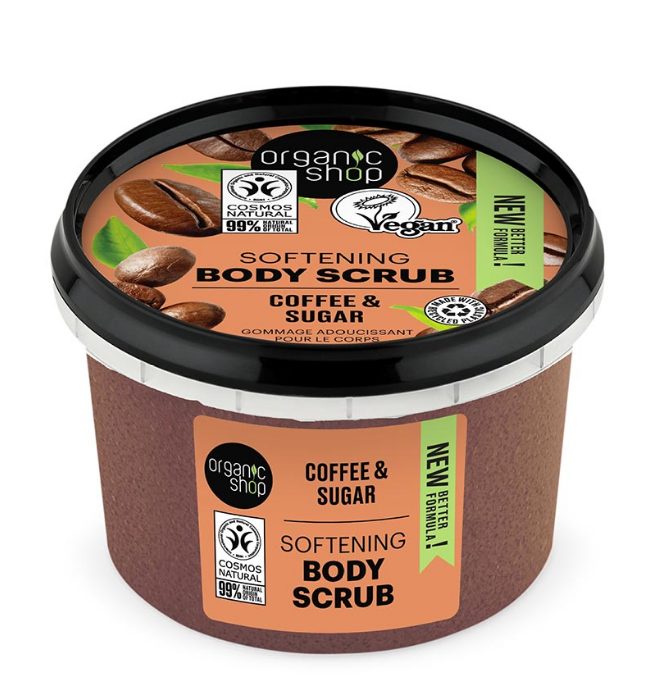 Scrub Corpo Naturale al Caffè Brasiliano