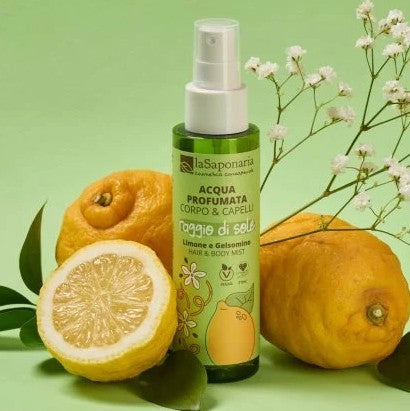 RAGGIO DI SOLE – Acqua profumata corpo & capelli – Limone e Gelsomino
