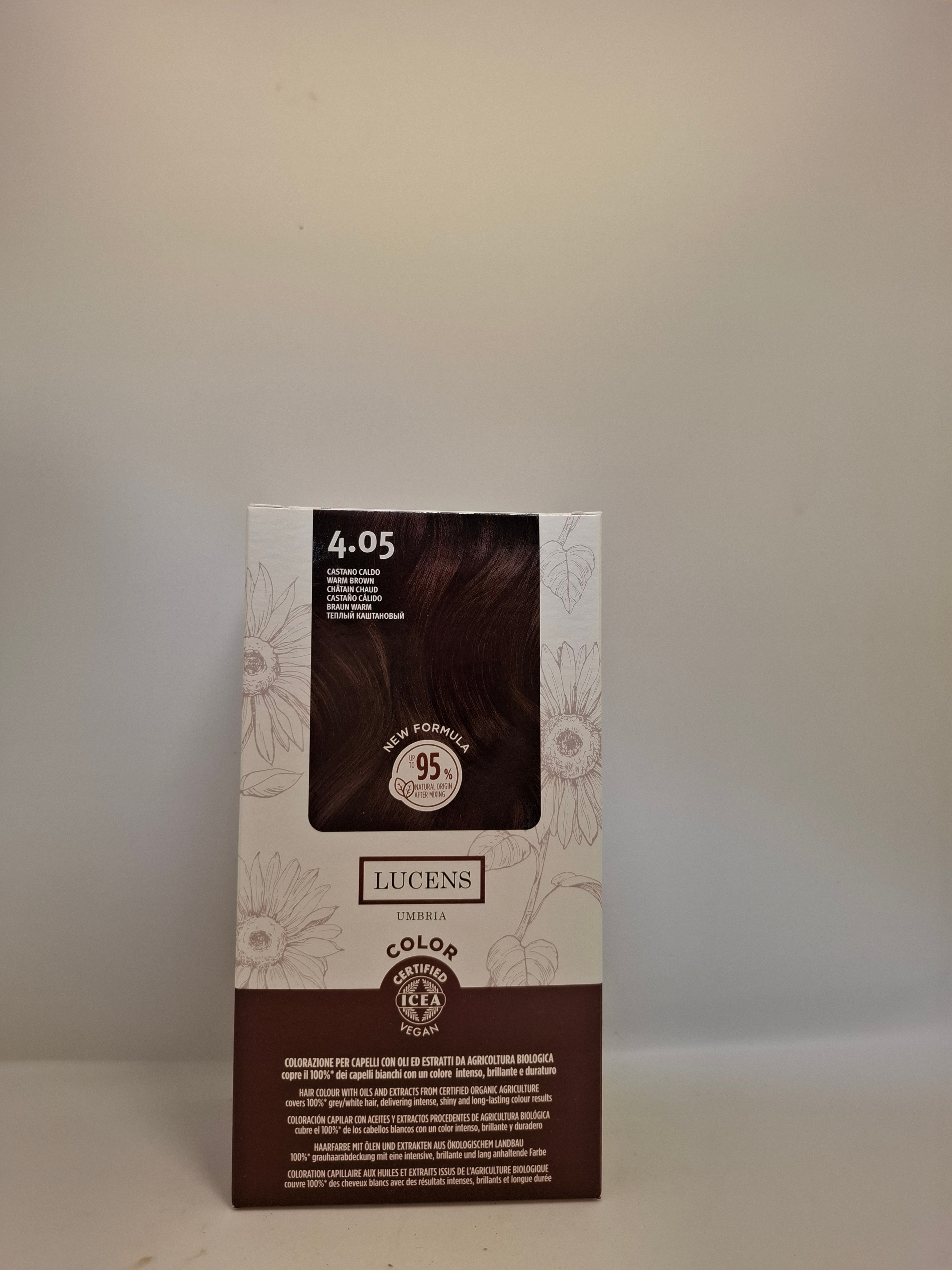 Color Lucens 4.05 – Tinta Fondente sans Ammoniaque