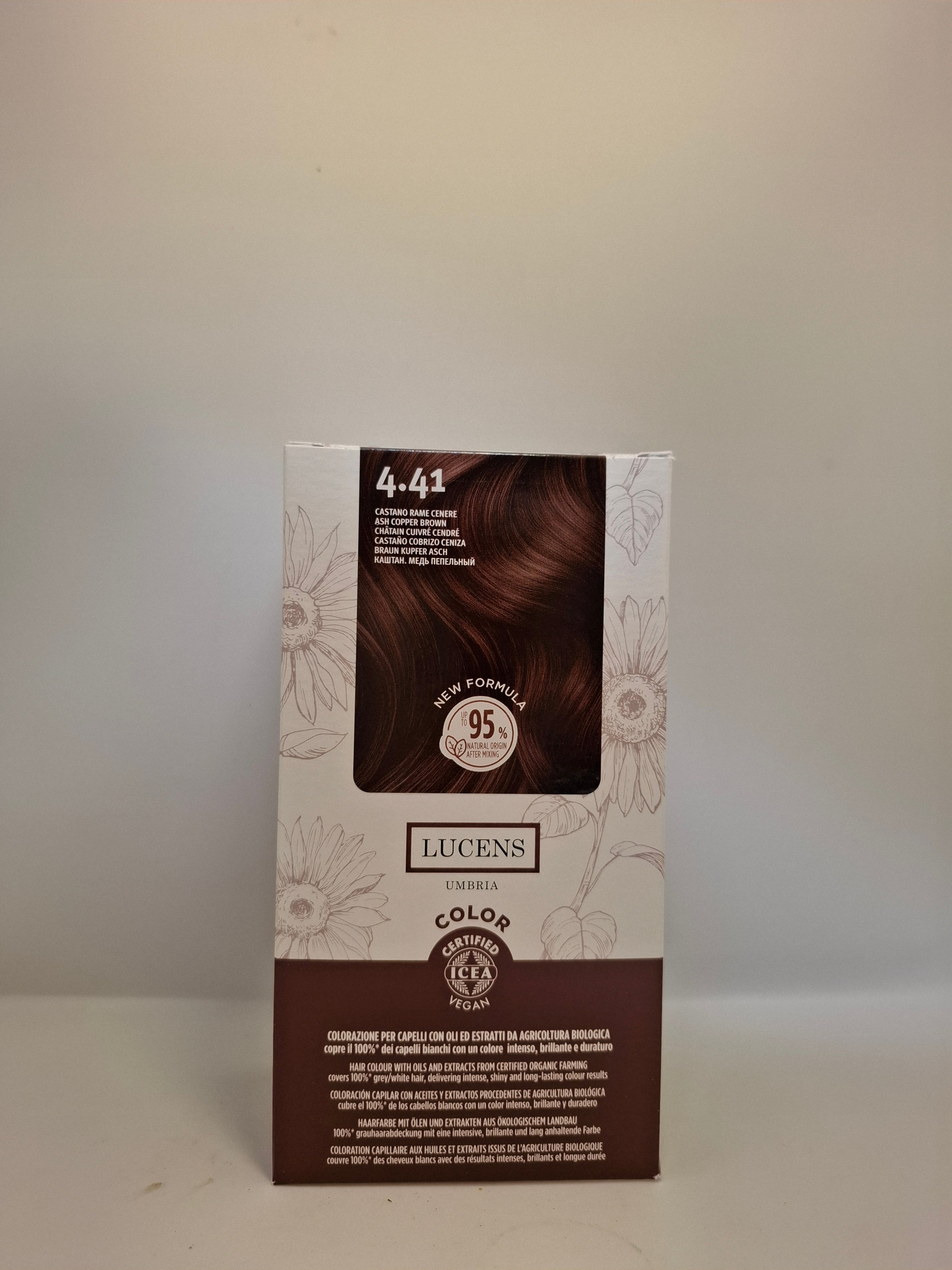 Tinta 4.41 Castano Rame Cenere Color Lucens