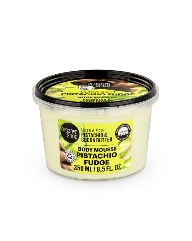 Mousse Corpo Pistacchio e Cacao