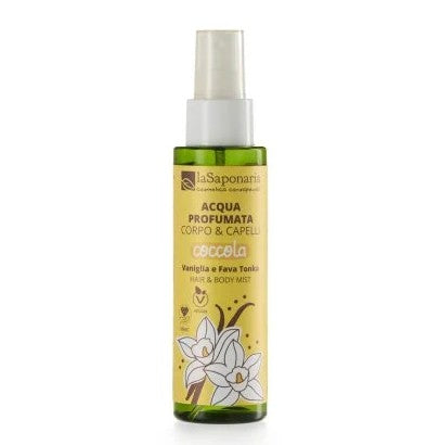 COCCOLA – Acqua profumata corpo & capelli – Vaniglia e Fava Tonka