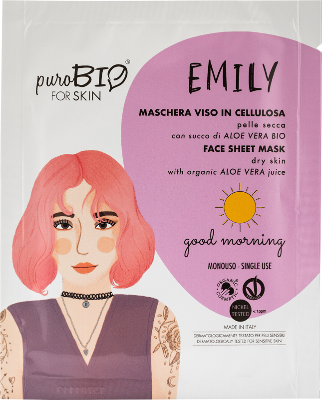 Cellulose Face Mask for Dry Skin - Good Morning