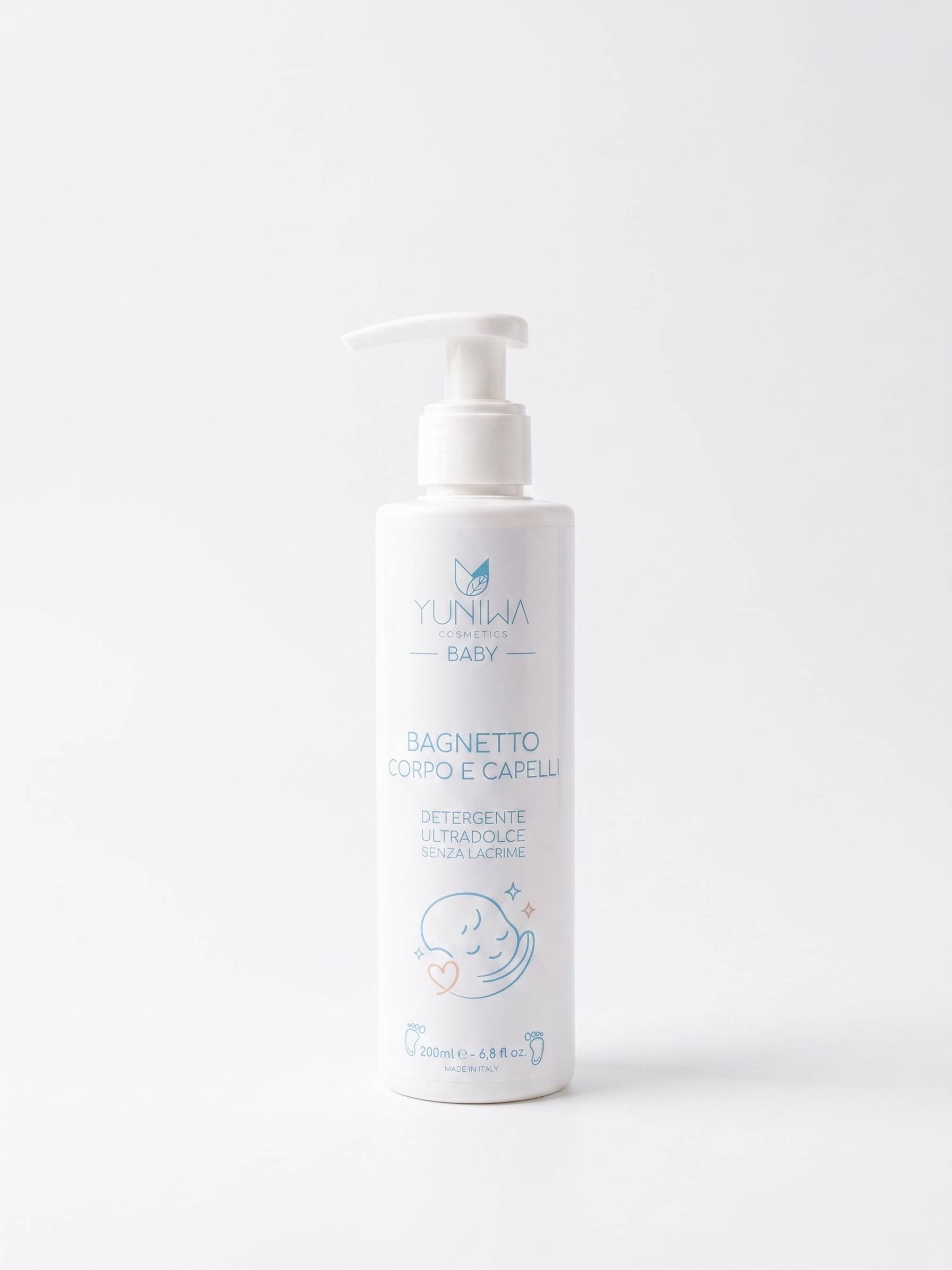 Bagnetto Corpo e Capelli Detergente Delicato Senza Lacrime