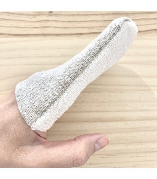 Manopola Viso 2in1 - Bambù e Fibra Naturale