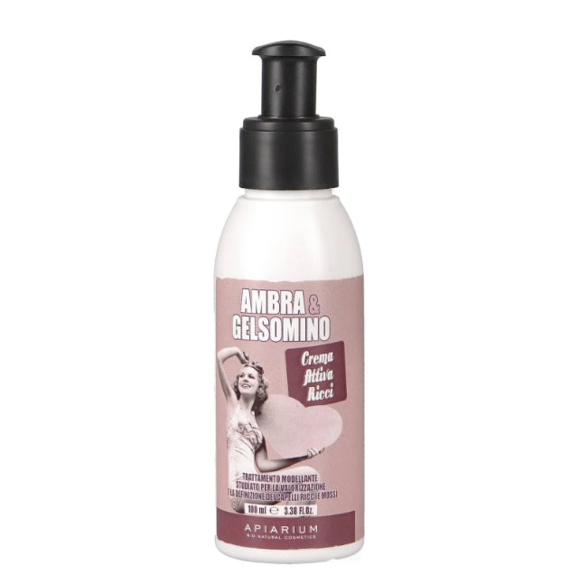 Crema Attiva Ricci Ambra e Gelsomino