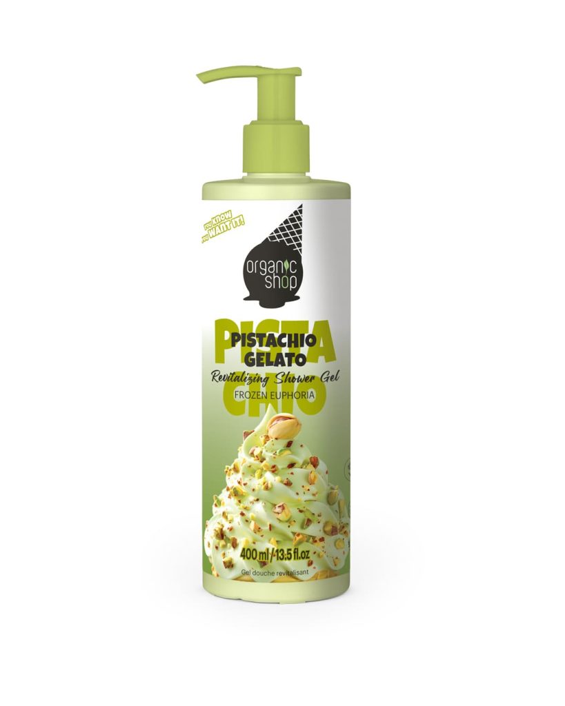 Doccia Gel Rivitalizzante al Gelato al Pistacchio