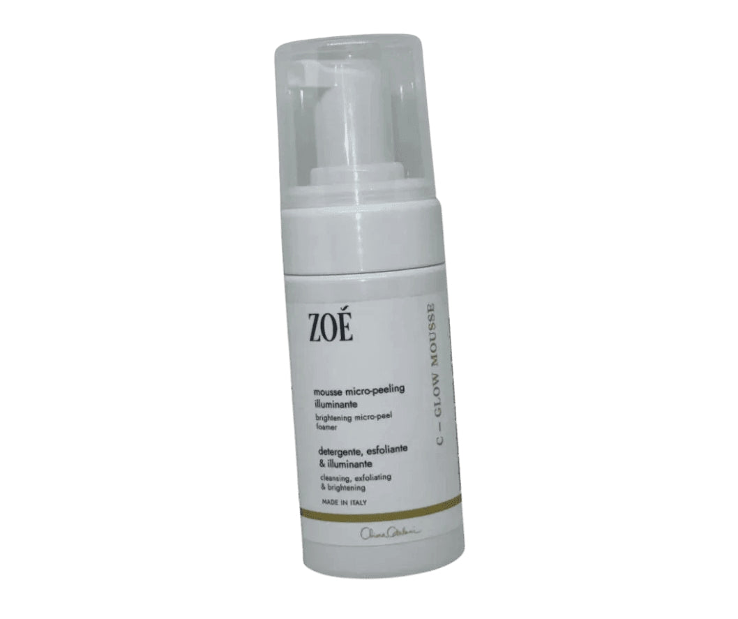 C-Glow Mousse – Mousse Micro Peeling Illuminante con Vitamina C e AHA