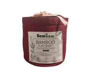 Lenzuolo di Sopra in Seta di Bambù - Borgogna