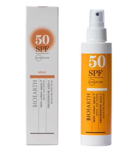 Latte Solare Spray SPF 50 Protezione Molto Alta