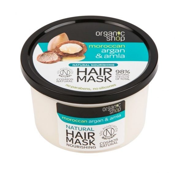 Masque Capillaire Nourrissant à l'Huile d'Argan et à l'Huile d'Amla