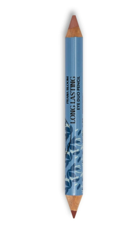 Duo Eyeshadow Pencil Eyeliner - Brick Pink - Rose Breeze 03
