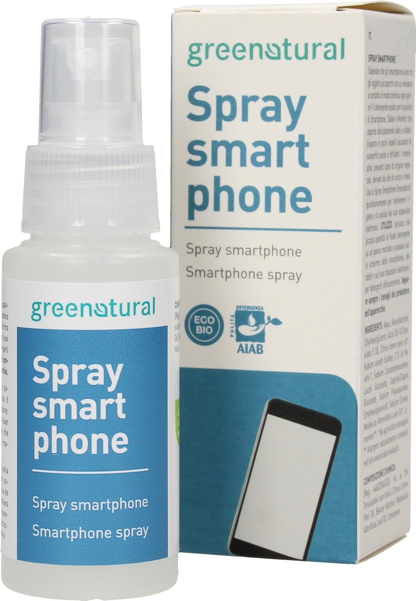 Spray Biologico per la Pulizia di Tablet e Smartphone
