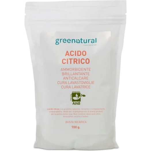 Acido Citrico Naturale in polvere - Greenatural
