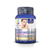 Acido Ialuronico Plus - Integratore per tono ed elasticità pelle - Optima Naturals