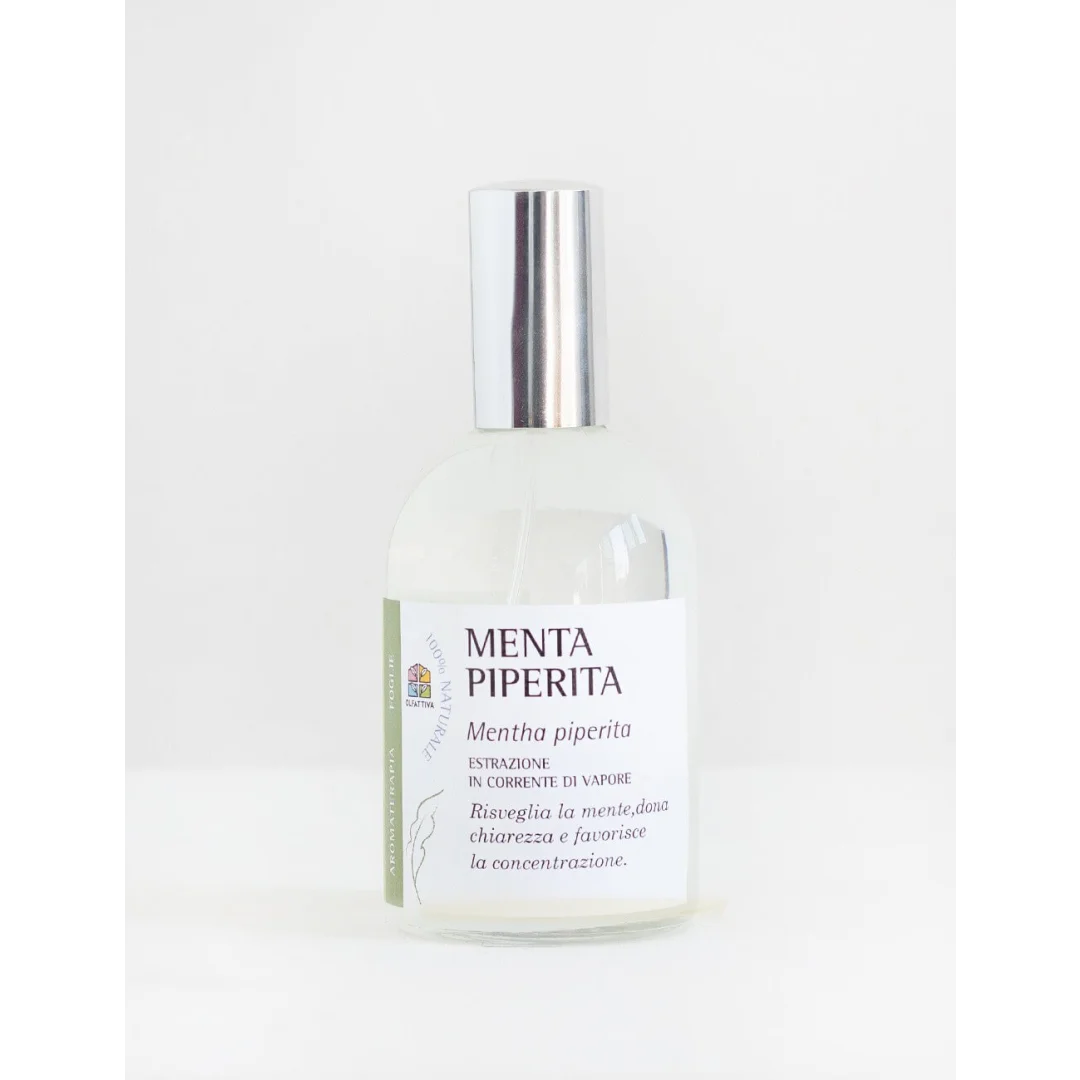 Acqua Profumata con Oli Essenziali - Menta Piperita - Olfattiva