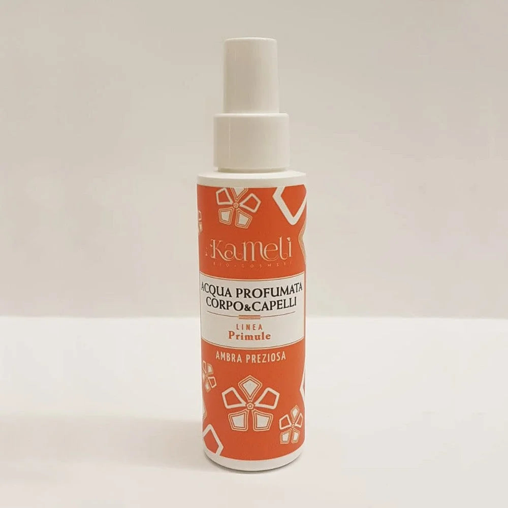 Acqua Profumata Corpo e Capelli - Ambra Preziosa - Kamelì