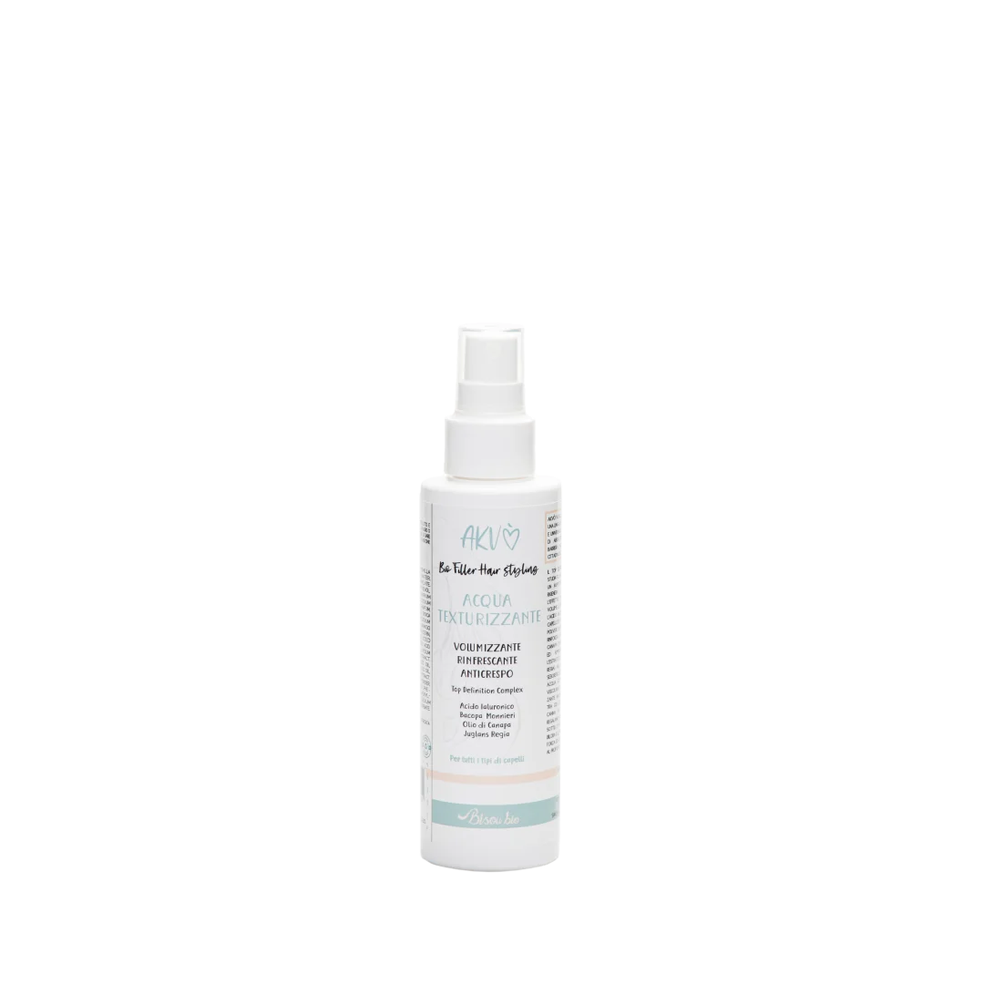 Akvo - Acqua Texturizzante - Volumizzante Rinfrescante ed Anticrespo - Bisou Bio