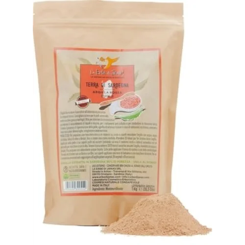 Argilla Rossa 250gr - Le Erbe di Janas