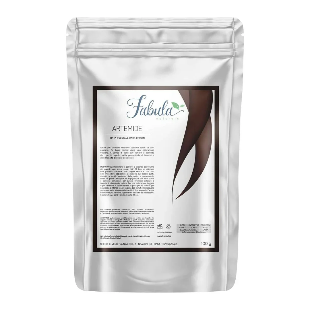 Tinta Vegetale Castano Scuro - Artemide - Fabula Naturals