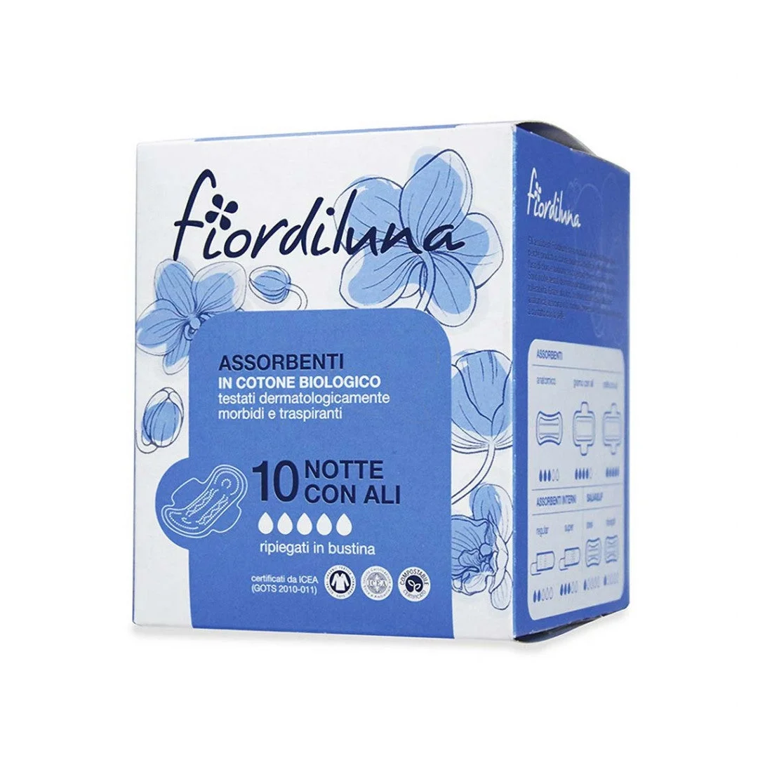 Assorbenti con Ali - Notte - Fior di Luna