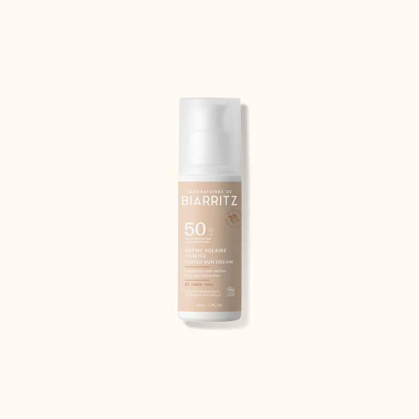 Tinted Sunscreen for Face SPF 50 - Ivory