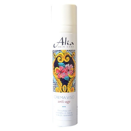 Crema Viso Anti-Age con Acido Ialuronico e Malva