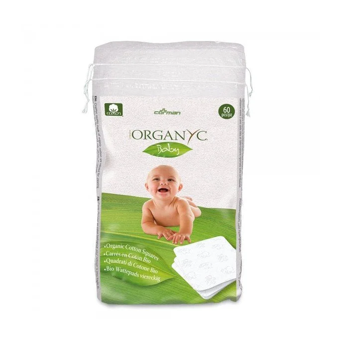 Baby Quadrati in Cotone Bio 60pz - Organyc