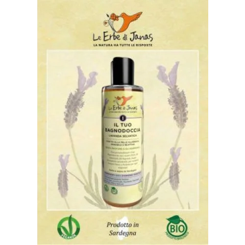 Bagnodoccia alla Lavanda Selvatica - Semplice Macchia - Le Erbe di Janas
