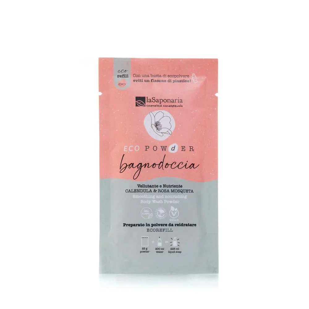 Bagnodoccia in polvere - Vellutante e Nutriente - La Saponaria