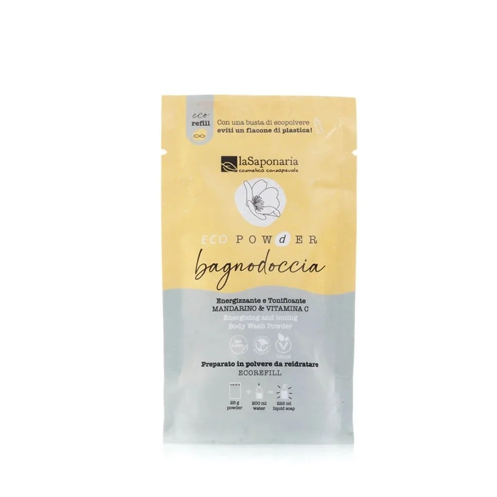 Bagnodoccia in polvere - Energizzante - La Saponaria