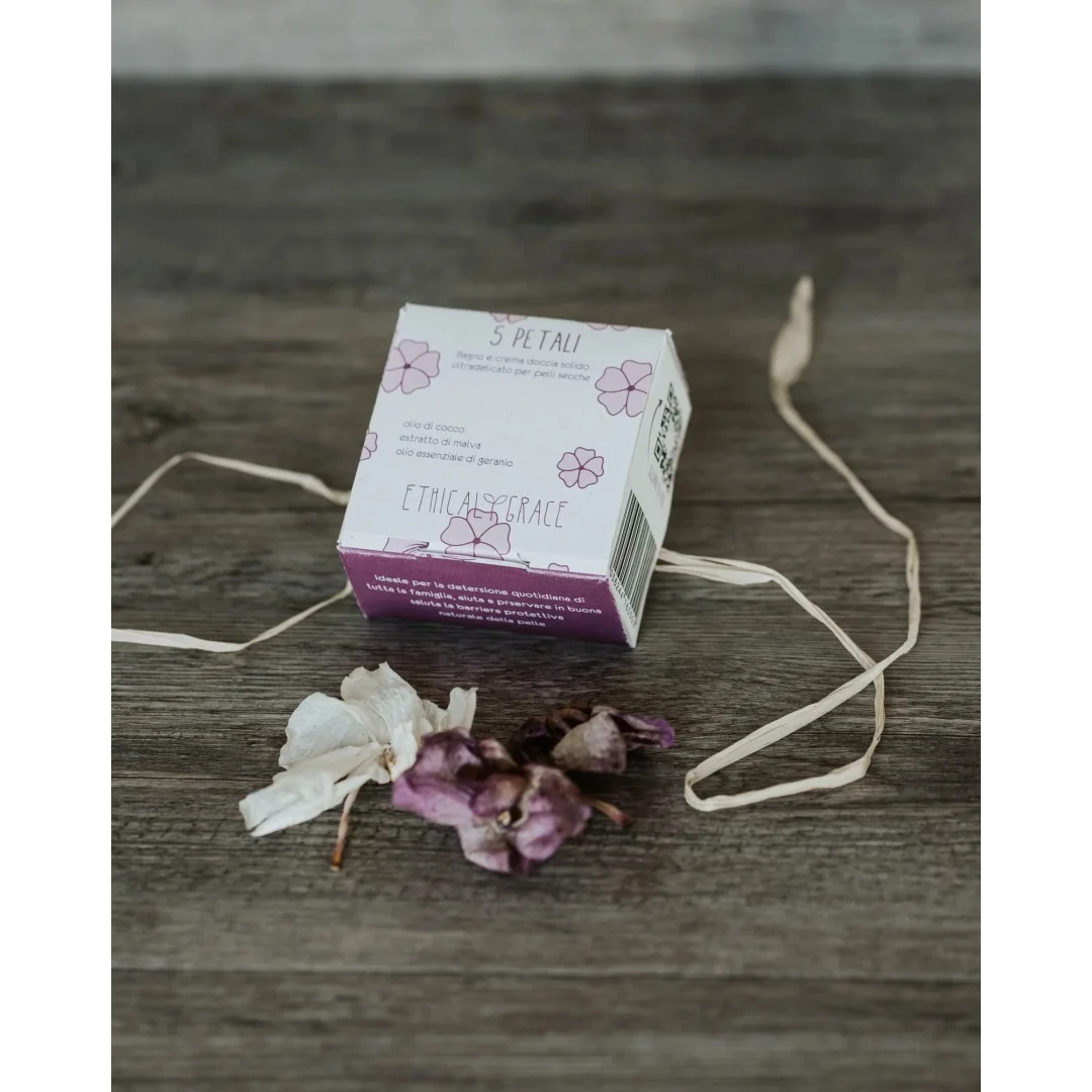 Bagnodoccia Solido Pelli Secche - 5 Petali - Ethical Grace