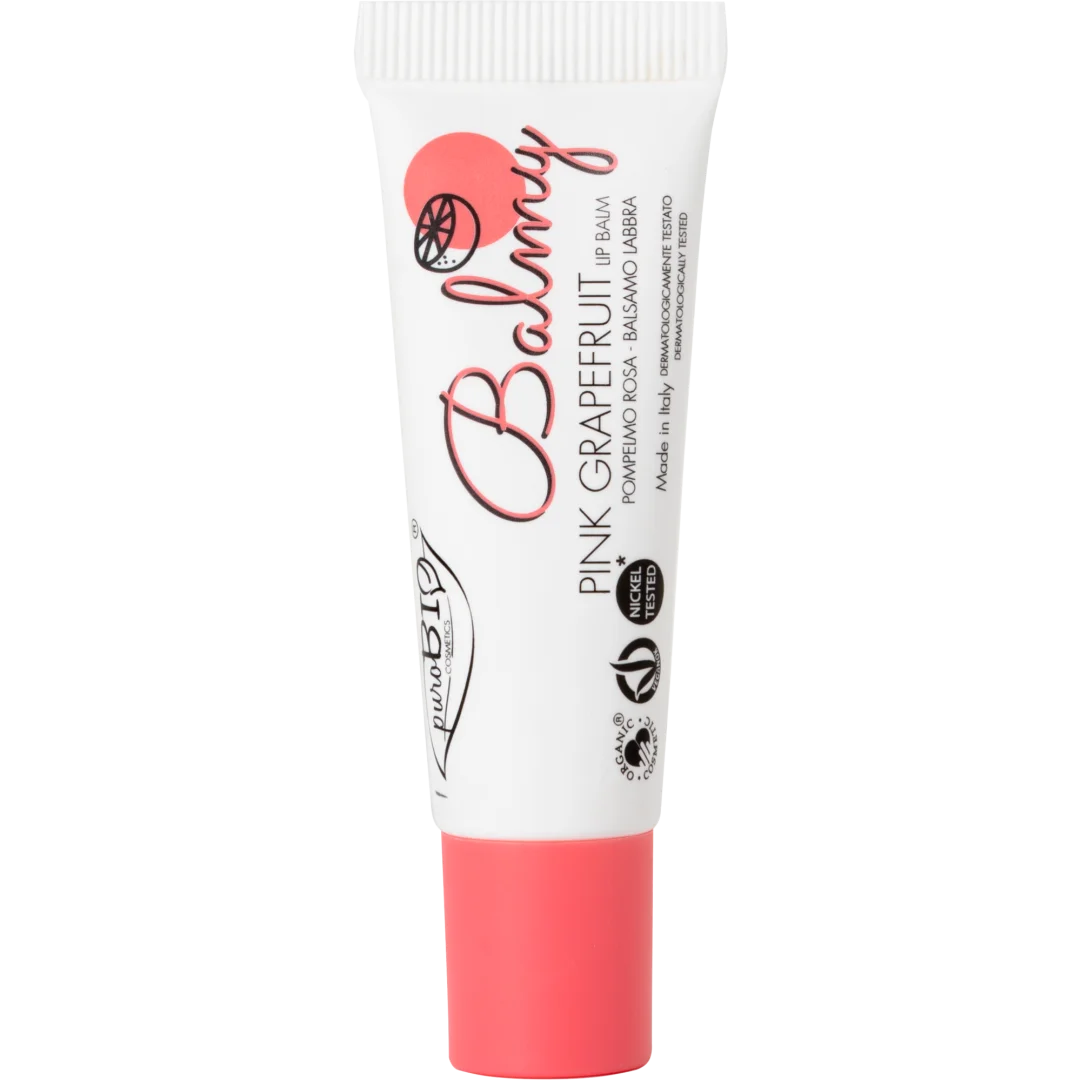 Balmy - Balsamo Labbra Colorato e Idratante 02 - Pompelmo Rosa - Purobio