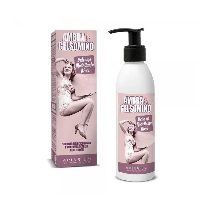Balsamo Capelli Ambra e Gelsomino - Modellante Ricci - Apiarium