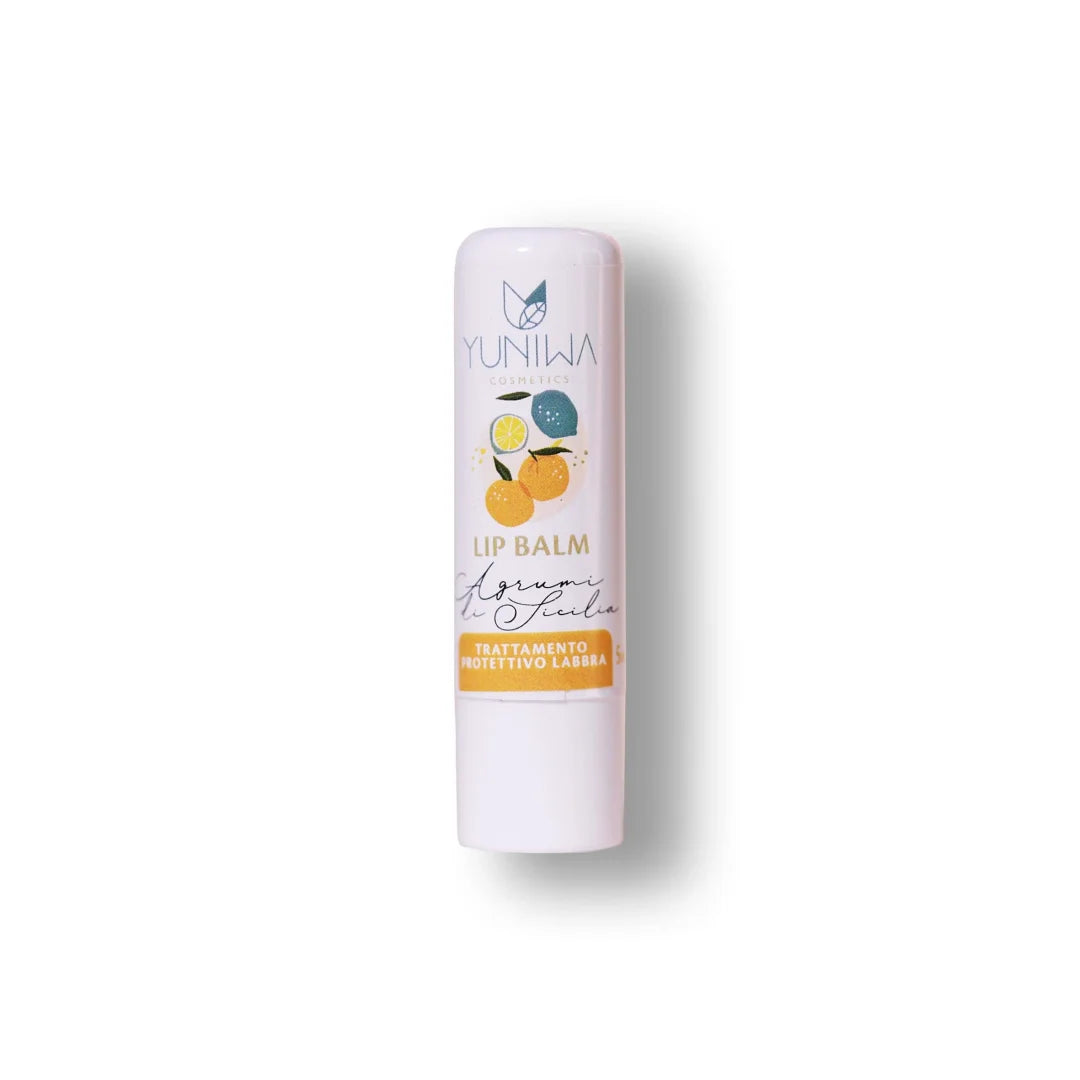 Balsamo Labbra Protettivo - Agrumi di Sicilia - Yuniwa Cosmetics