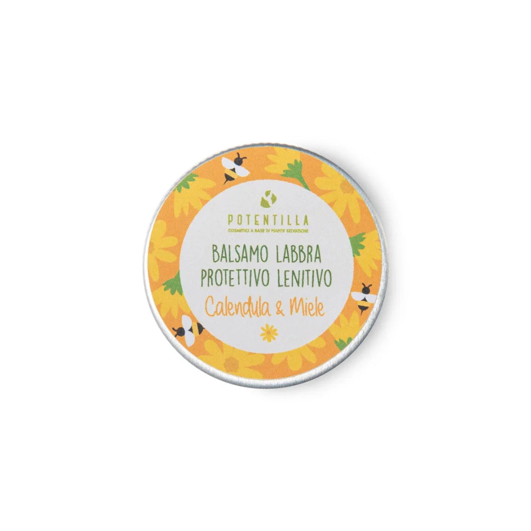 Balsamo Labbra Protettivo - Calendula e Miele - Potentilla